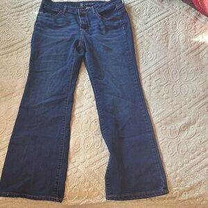 Dark Blue Women’s No Boundaries Flare Jeans